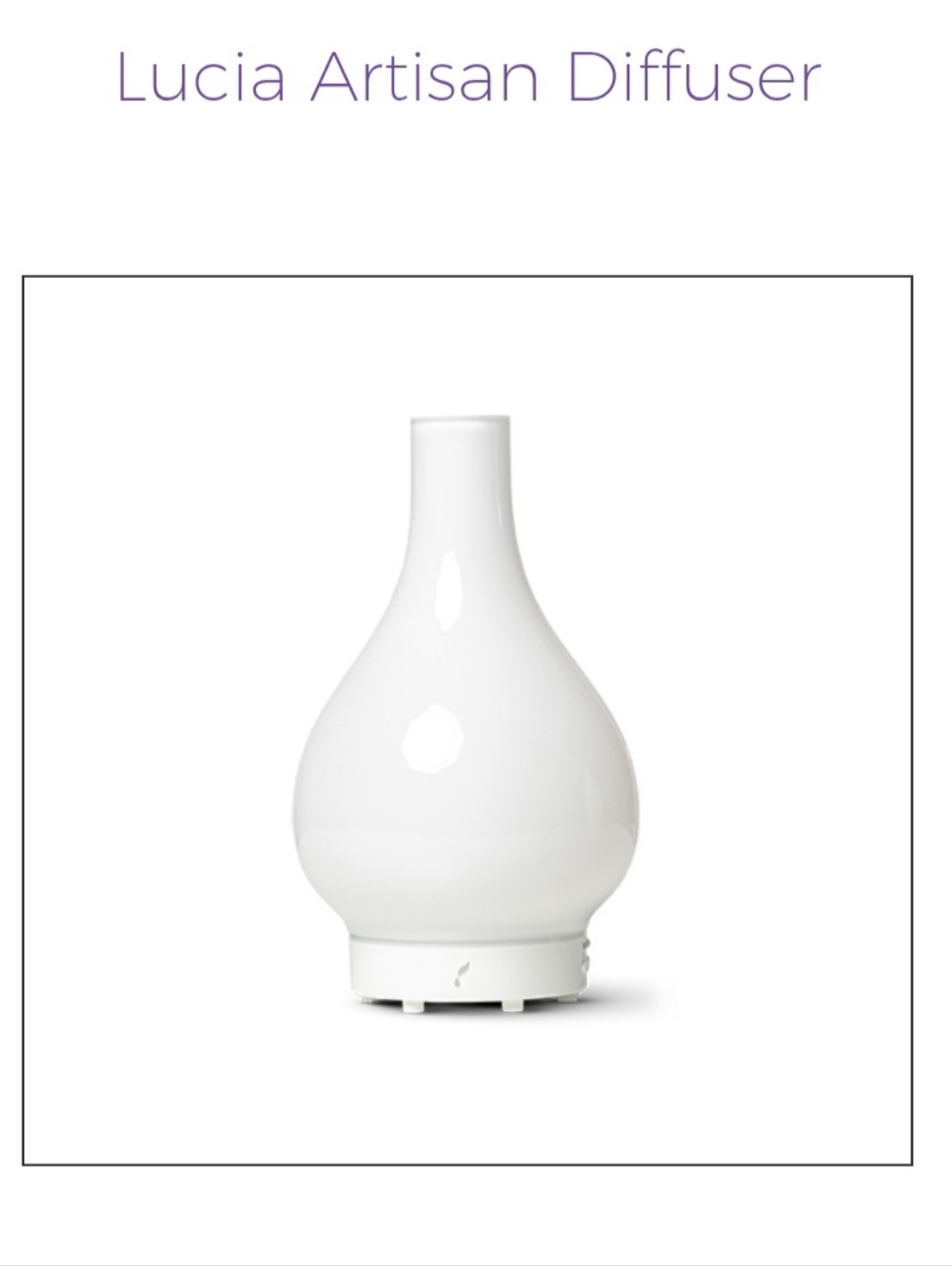 Young Living Lucia Artisan Diffuser